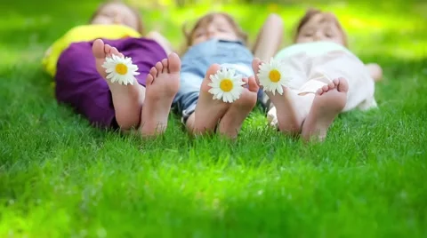 Family in spring park Stock Footage 59958815