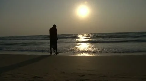 Family sunset Video stock 20526447