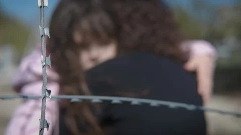 Family in trouble. Stock Footage 115132953