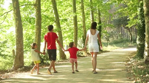Family on vacations, happy and joy Video stock 42362853