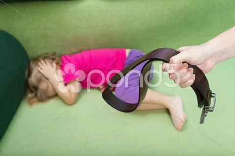 Family violence and aggression concept Stock Photos