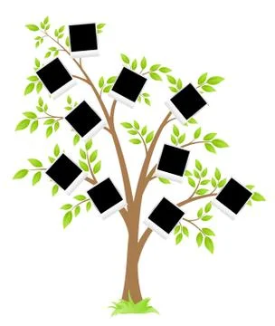 Famity tree Stock Illustration