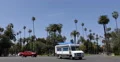 Famous Beverly Hills Residential Area Los Angeles Car Traffic Commuter Commuting 4k or 4k+ Resolution