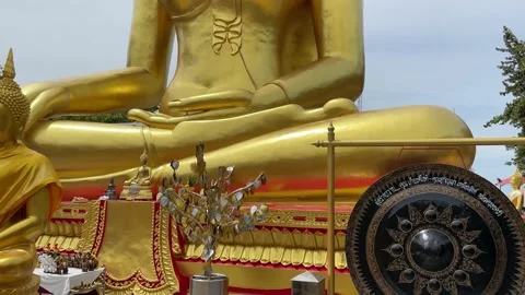 The famous Big Buddha Temple Stock Footage 205065335