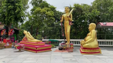 The famous Big Buddha Temple Stock Footage 205065340