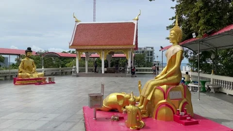 The famous Big Buddha Temple Stock Footage 205065346