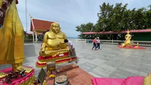 The famous Big Buddha Temple Stock Footage 205065350