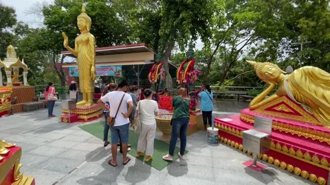 The famous Big Buddha Temple Stock Footage 205065352