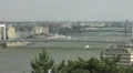 The famous bridges in Budapest, Hungary HD Footage