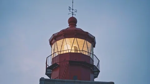 Famous Cabo Da Roca Lighthouse  in Portugal Видео 90664705