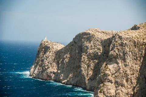 Famous Cap de Formentor, Mallorca island, Spain Stock Photos