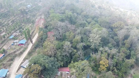 A Famous Chhintang Devi Temple , Dhankuta Nepal Stock Footage 306215060