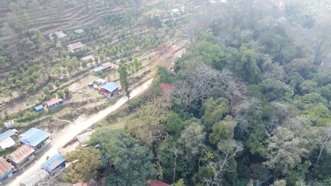 A Famous Chhintang Devi Temple , Dhankuta Nepal Stock Footage 306215320