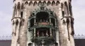 Famous German Icon Rathaus Glockenspiel Chimes Bells Music Munich New Town Hall HD Footage