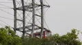 Famous Historic Ferris Wheel Ride vienna Prater Amusement Park Wurstelprater Day HD Footage