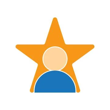 Famous icon vector Stock Illustration