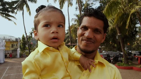 Famous indian perfumer Ramakrishna creates a unique perfume. Mapusa, Goa Stock Footage 129139037