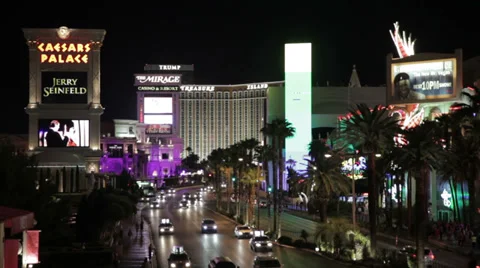 The Famous Las Vegas Strip In Full 1080p 