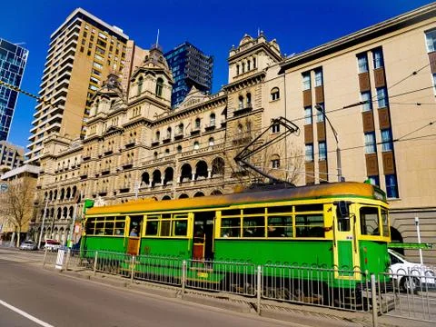 The Famous Melbourne Tram Stock Photos