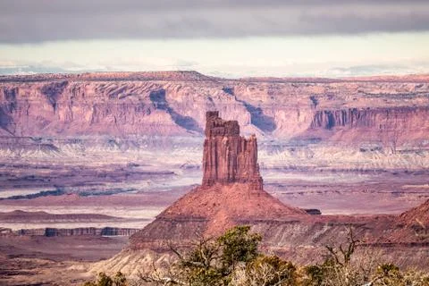 Famous Mesa Arch Stock Photos