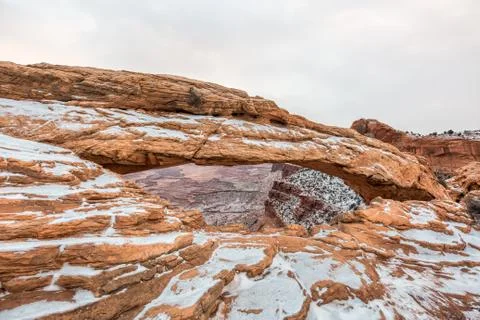Famous Mesa Arch Stock Photos