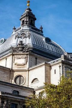 Famous Methodist Central Hall Building Exterior Architecture Victoria Street Stock Photos