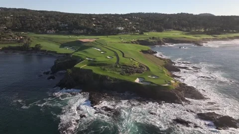 Pebble Beach Golf Stock Video Footage | Royalty Free Pebble Beach Golf ...