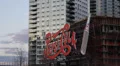 Famous Pepsi Cola Old Sign Iconic Commercial Advertising Board Advertisement NYC HD Footage