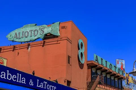 Famous San Francisco iconic Restaurant Alioto's closes after over 90 years Stock Photos