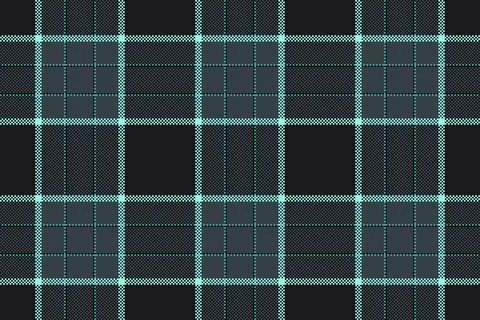 Famous seamless plaid vector, curve tartan background pattern. Colour texti.. Stock Illustration