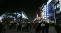 Famous Shopping Silver Street in Beijing, China, Neon Lights by night, Shoppers HD Footage