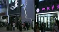 Famous Shopping Silver Street in Beijing, China, Neon Lights by night, Shoppers HD Footage