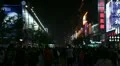 Famous Shopping Silver Street in Beijing, China, Neon Lights by night, Shoppers HD Footage