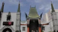 Famous TCL Chinese Theatre Grauman Mann Architecture Hollywood Iconic Building HD Footage