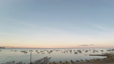Famous titicaca lake Stock Footage 100667383