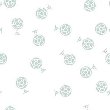 Fan air clean glyph vector seamless pattern 스톡 일러스트