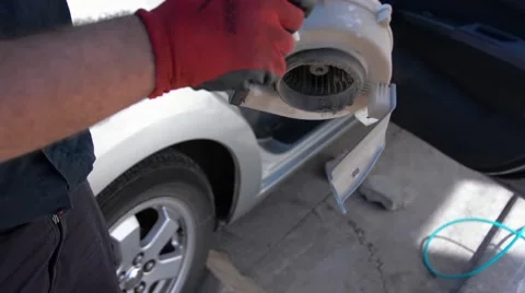 Fan cleaning Stock Footage 49661849