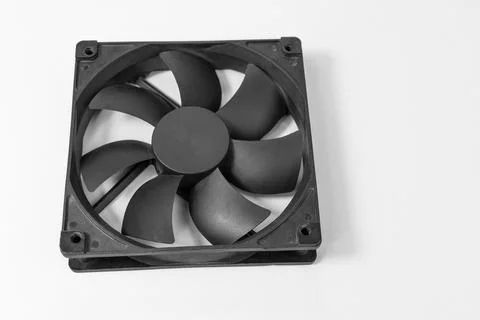 Fan from computer or other electronics Stock Photos