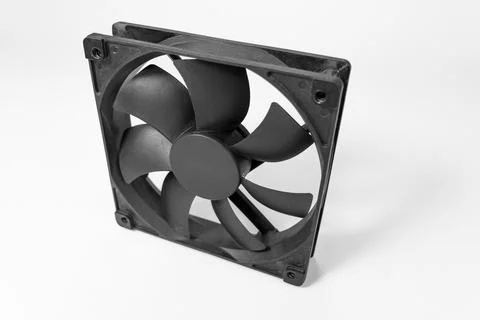 Fan from computer or other electronics Stock Photos