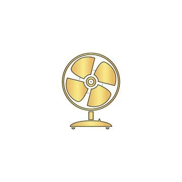 Fan computer symbol Stock Illustration