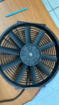 Fan for the cooling machine Foto stock