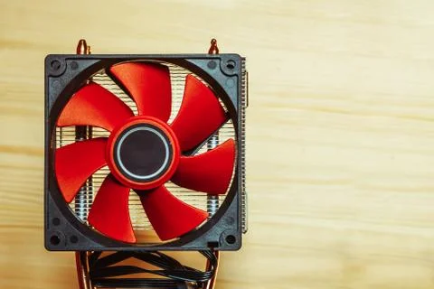 Fan for CPU 库存照片