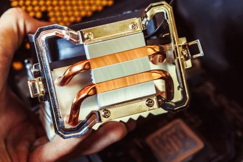 Fan for CPU Stock Photos