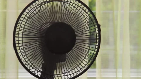 Fan on a hot day Stock Footage 49652071