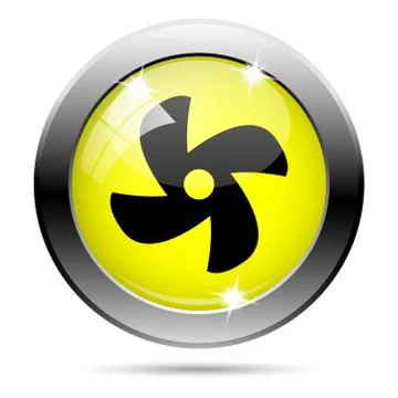 Fan icon Stock Illustration