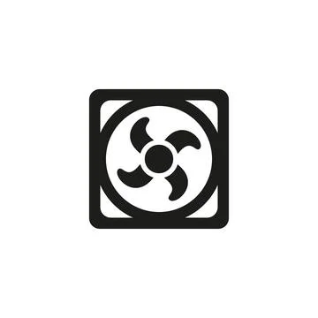 Fan icon vector design templates simple and modern Stock Illustration