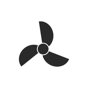Fan icon vector 스톡 일러스트