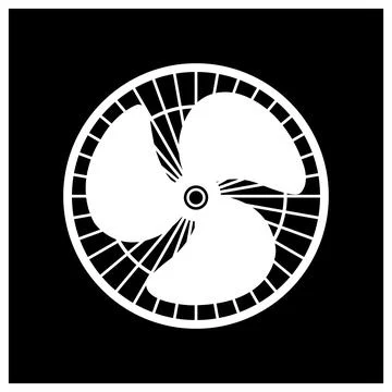Fan icon vector illustration Stock Illustration