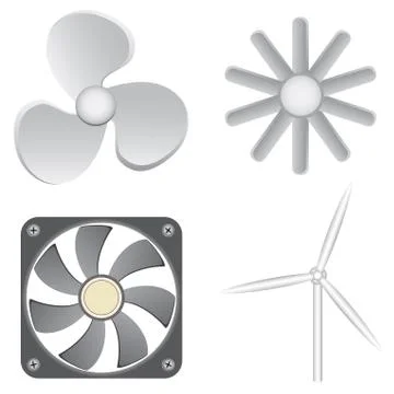Fan Stock Illustration