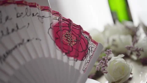 Fan messages for wedding 스톡 동영상 156834395